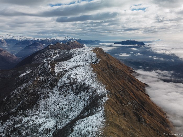 Gran Monte (Monteaperta), Matajur sullo sfondo