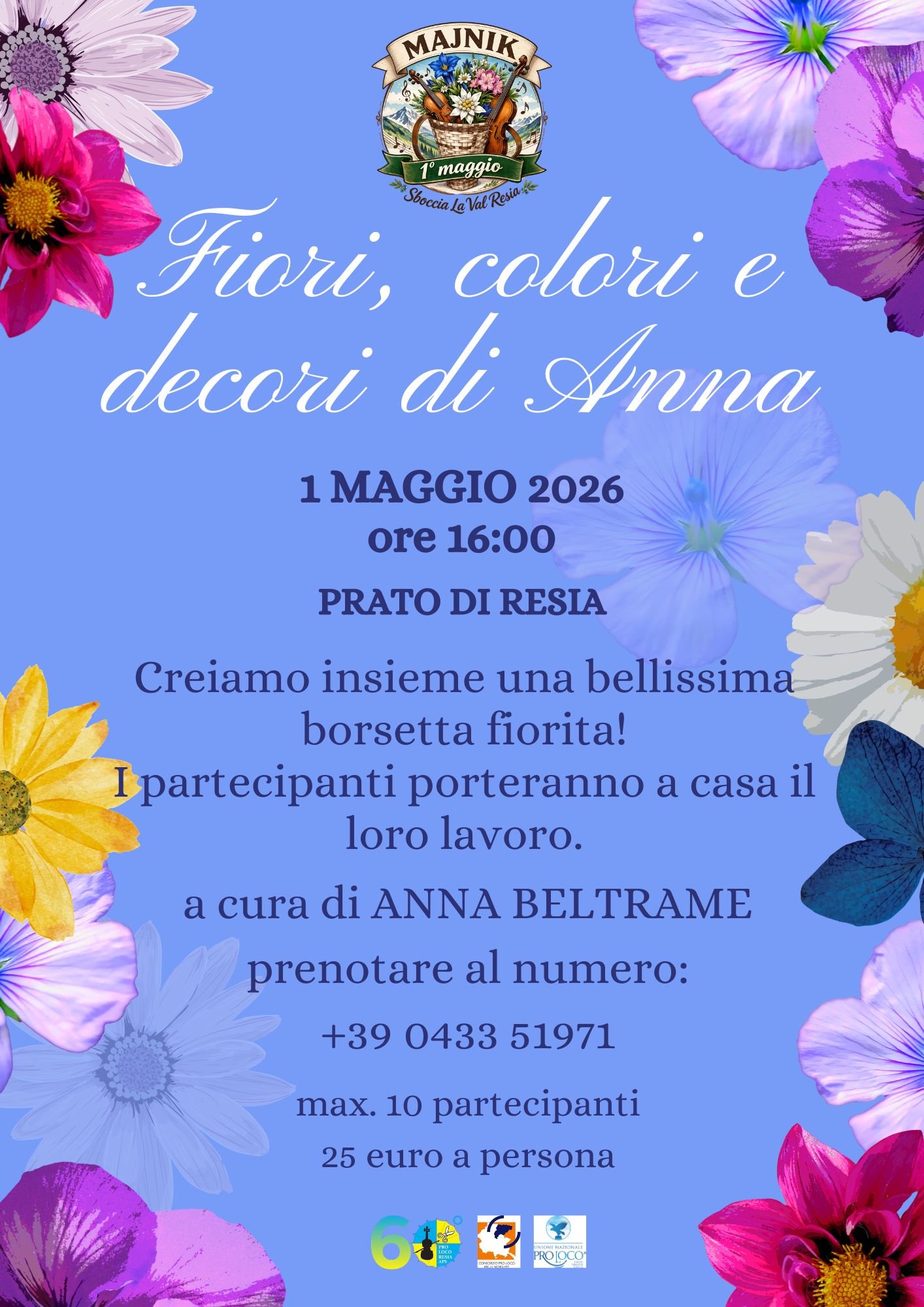 Blumen, Farben und Dekorationen von Anna